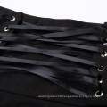 Belle Poque Women's Black Vintage Retro Gothic Style Irregular Skirt 37" BP000344-1